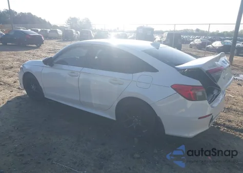 2022 Honda Civic Sport z USA, uszkodzony, nr VIN 2HGFE2F52NH544935